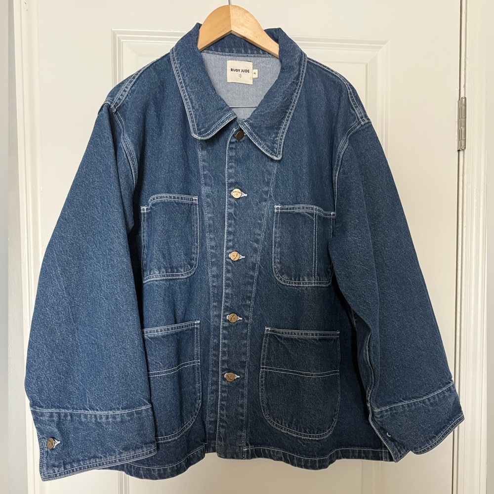 NWT Rudy Jude Roper Jacket - Size XL - Tumbled Indigo Denim
